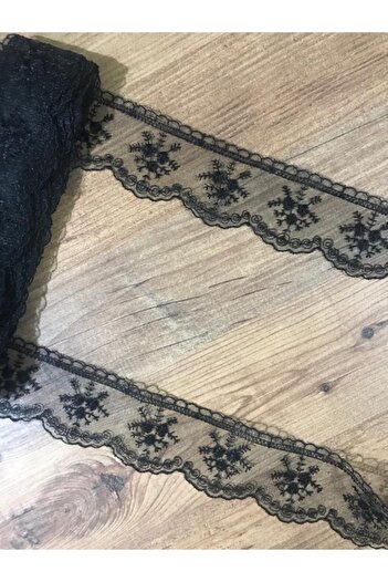 efem gipür Market Guipure Lace Black Tape 1 Ball 8,5-9 Yards Τιμή Αξεσουάρ τραπεζομάντιλου