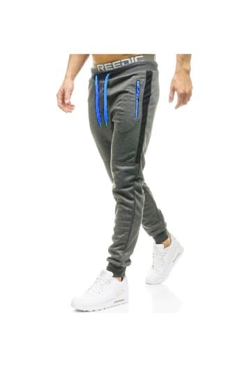 Armadillos Men's Fitness Tracksuit |   Six Blue Zipper