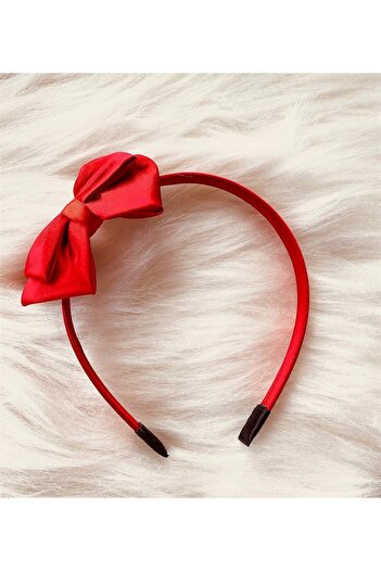 Yeşim Aksesuar Red Maternity Crown, Maternity Crown with Two Bows