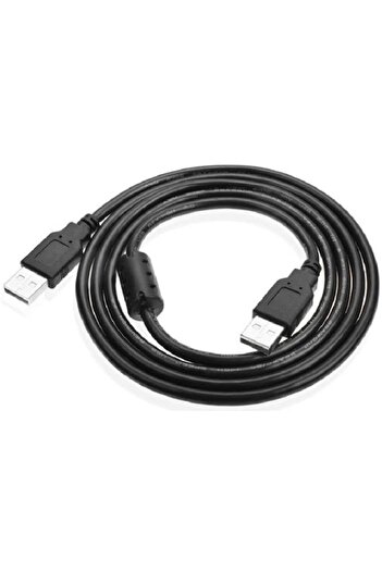 Genel Markalar 5248 İki Ucu Erkek Usb Uzatma Kablosu 1 Metre Uzatıcı İki Ucu Erkek Parazit Önleyic