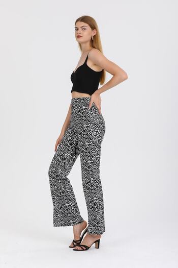 ESPİNA Women's Slit Trousers
