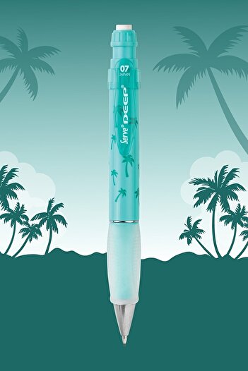 Serve Versatil Pencil (mechanical Pencil) Deep 0.7 Mm Mint Green Palm