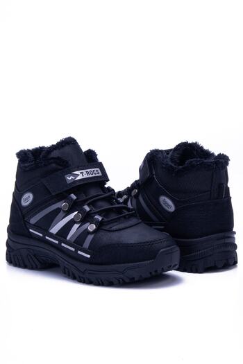 eformoda by emre yılmaz Black Kids Boots Bl03