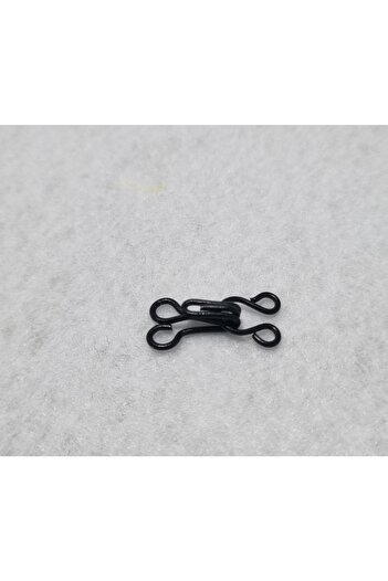 erdoğan hobi Agraf Button Clasp Button 24pcs 1.8cm Black No:3 Bra Clasp Skirt Clasp Vest Clasp Athlete Clasp