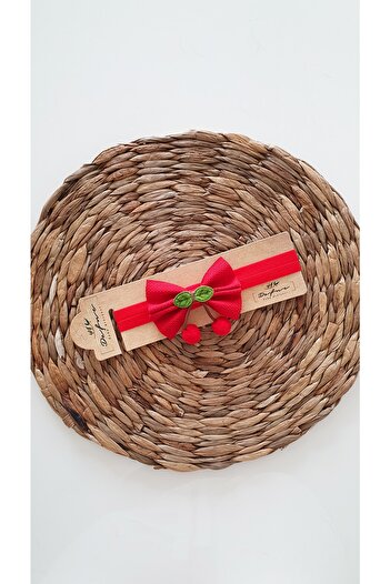 Defne Children's Hair Band with Cherry Detail