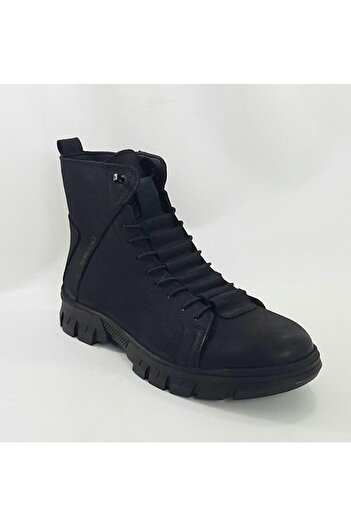 Hammer Jack Ανδρικές μπότες Nubuck από γνήσιο δέρμα |   Μαύρο Torje |   Καθημερινά |   Casual |   102-17945-μ