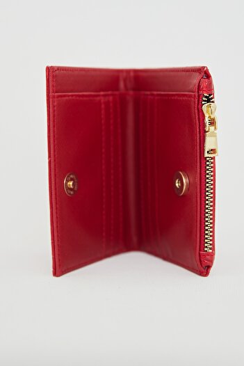 ALTUDA Women's Square Pattern Wallet Black
