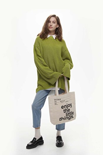 Manuka Enjoy Classic - Std Printed Gusseted Canvas Bag