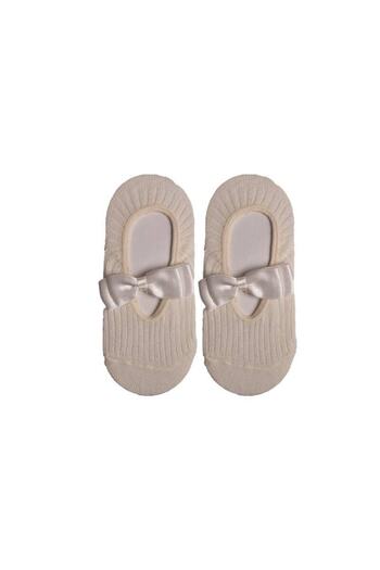 Akface Girls Bow Ballerina Ballet Newborn Baby Socks 0-6 Months