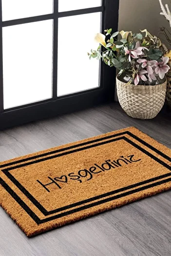 Decovetro Welcome Patterned Hooded Doormat