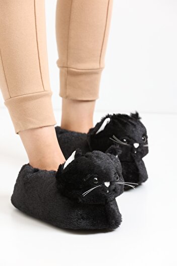 eformoda by emre yılmaz Black Women's Home Slippers Pn01