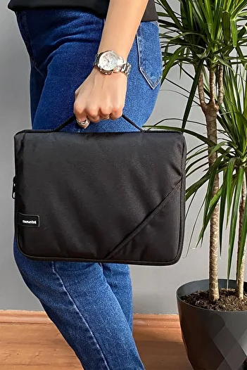 Moserini حافظة تابلت ذكية نحيفة مقاس 11 بوصة من Ipad Pro 11 2021 A2459, A2461 - أسود
