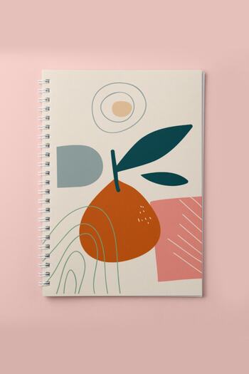 CoNotes A5 Spiral Unlined Notebook (15X21CM)