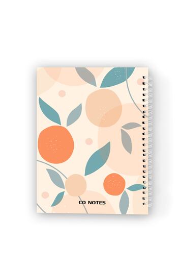 CoNotes A5 Spiral Unlined Notebook (15X21CM)