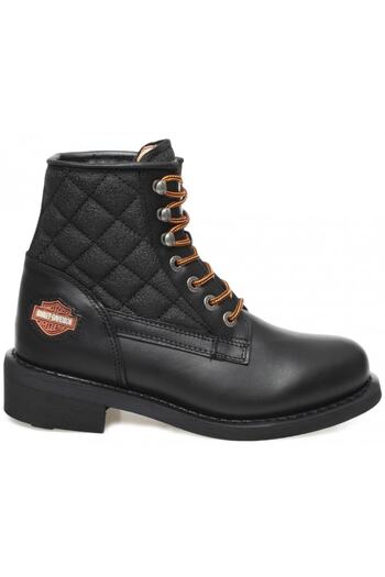 Harley Davidson 025μ 100699   Νέες ανδρικές μπότες Worker Mid Black
