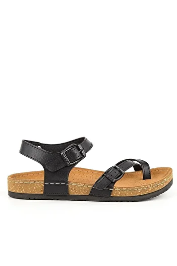 Muya Verona Women's Black Daily Sandals 31104 36/40 -1