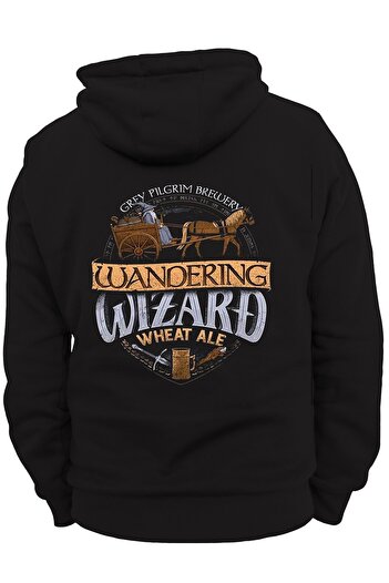 remonz Ο Άρχοντας των Δαχτυλιδιών Gandalf 3 Ipl. Ανυψωμένο, Fleece Εσωτερικά, Πολύ Χοντρό, 100% Βαμβακερό Hoodie