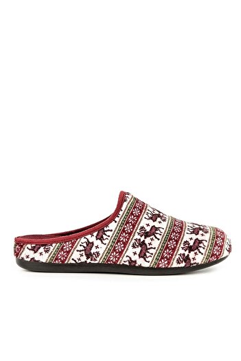 Muya Papilio Kadın Bordo Anatomik Taban Ev Terliği 32909-3307 36/40