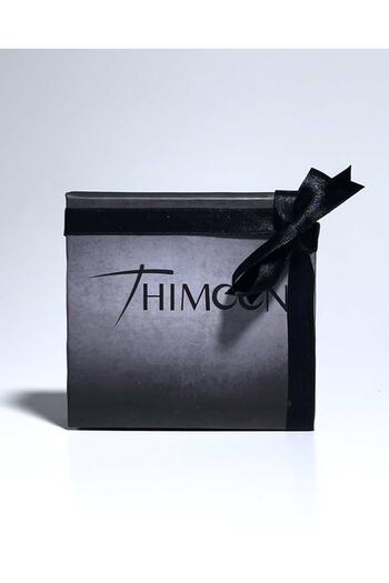 THIMOON Erkek 8 Mm Siyah Renk Paslanmaz Çelik Yüzük