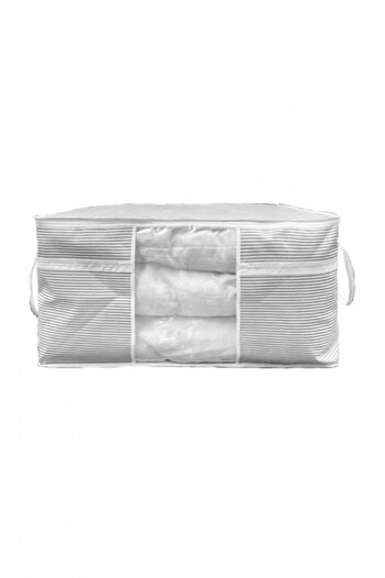 Özlem Toys 2 Pieces Large Volume Bedspread Quilt Pillow Storage Bag Storage Bag 75x40x40 Cm