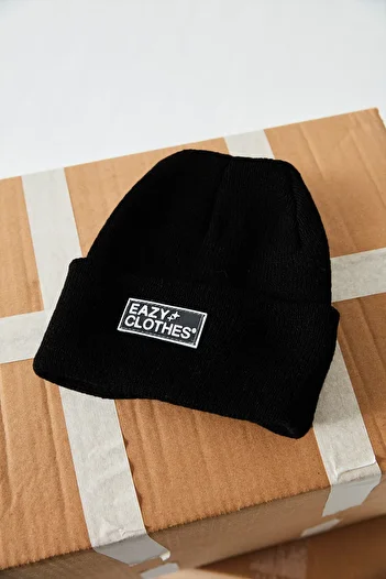 Eazy Co Eazy Basic Unisex Siyah Bere