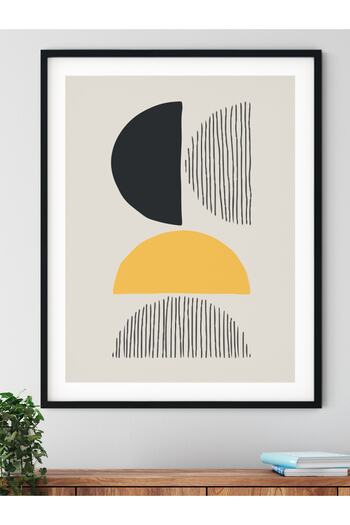 Postifull Minimal and Aesthetic Wall Painting, Frameless Poster, Living Room, Kitchen and Office Wall Decoration