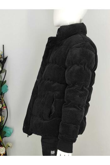 MODA ARPOL Boy's Velvet Coat with Thick Side Pockets