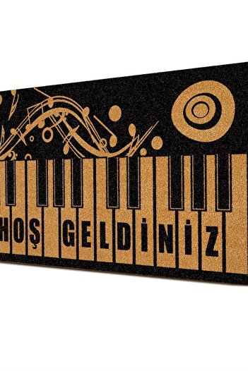 Decovetro Piano Patterned Doormat 40 X 60 cm
