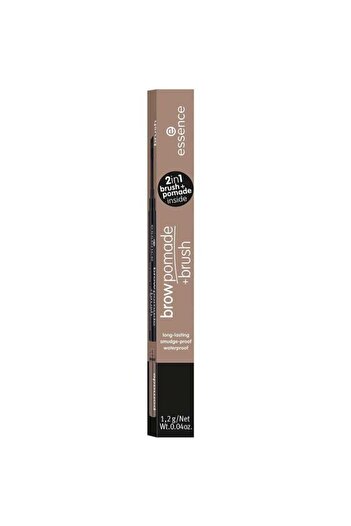 Essence Eyebrow Pomade - Brow Pomade & Brush No: 02 Ash Blonde 4059729271167