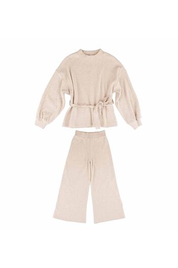 best kids Girl's Beige Knitwear Set