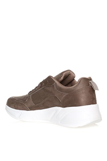 Cotton Bar Vizon Kadın Yüksek Taban Sneaker Lerıda