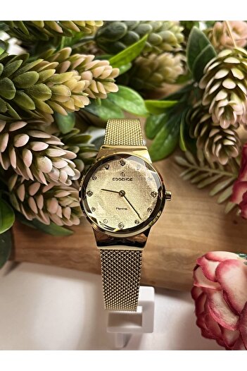 Essence Elegant Women's Wristwatch Cut Glass Waterproof