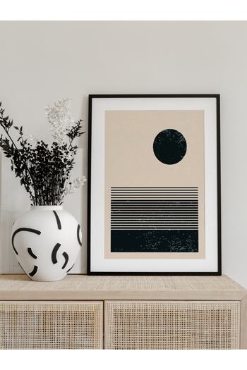 Postifull Minimal and Aesthetic Wall Painting, Frameless Poster, Living Room, Kitchen and Office Wall Decoration