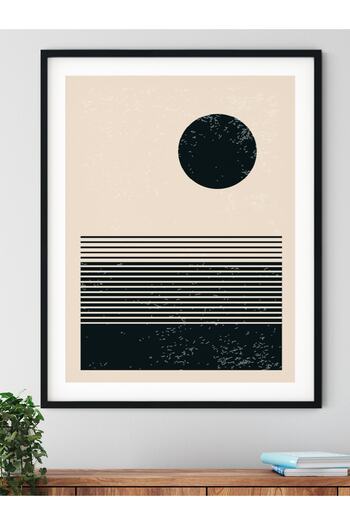 Postifull Minimal and Aesthetic Wall Painting, Frameless Poster, Living Room, Kitchen and Office Wall Decoration