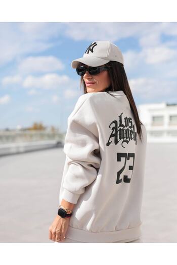 Machetta 'size b' Los Angels 23 Design Printed Oversize Tracksuit Set