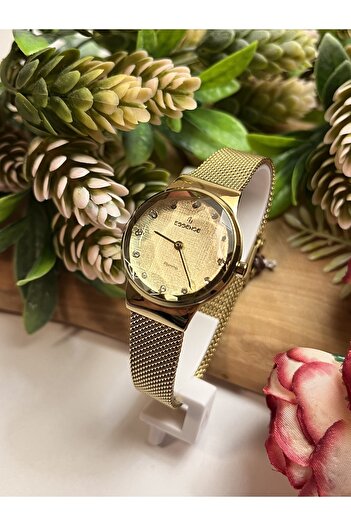 Essence Elegant Women's Wristwatch Cut Glass Waterproof