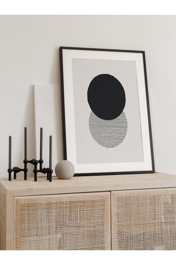 Postifull Minimal and Aesthetic Wall Painting, Frameless Poster, Living Room, Kitchen and Office Wall Decoration