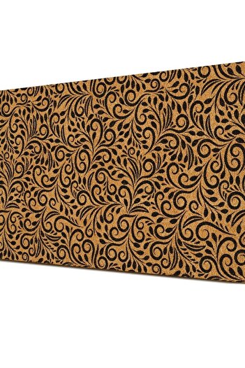 Decovetro Doormat Ivy Patterned Front Door Mat 40 X 60 cm