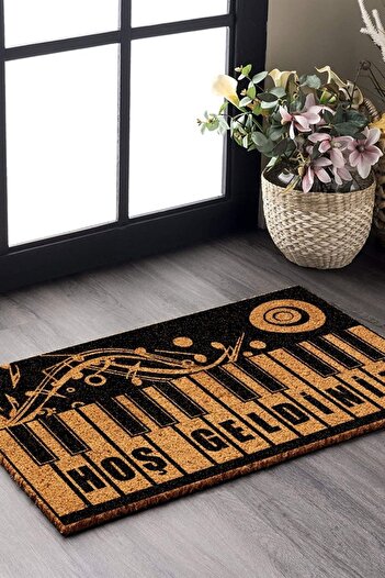 Decovetro Piano Patterned Doormat 40 X 60 cm