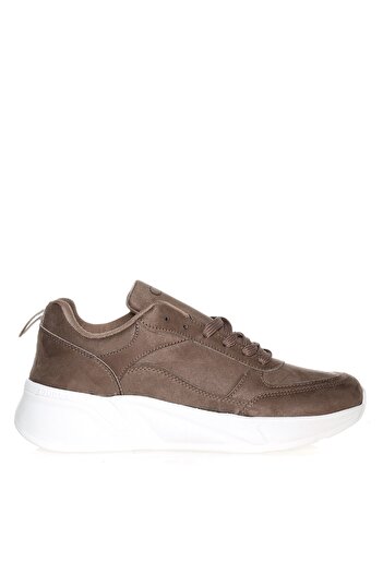 Cotton Bar Vizon Kadın Yüksek Taban Sneaker Lerıda