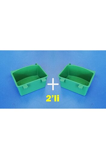 Exovit Large Size Food Bowl Green 2 Pieces