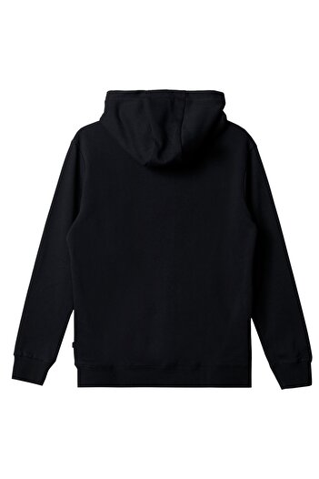 Quiksilver Мъжки суитшърт с качулка и голямо лого, многоцветен, за дейности на открито, Eqyft04450-kvj0