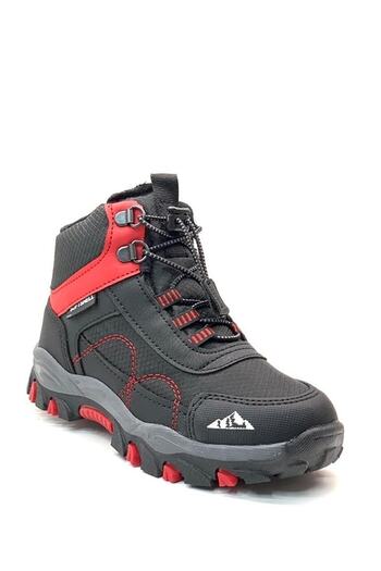 Cool Alfa Boots Boy's Black-Red Shoes