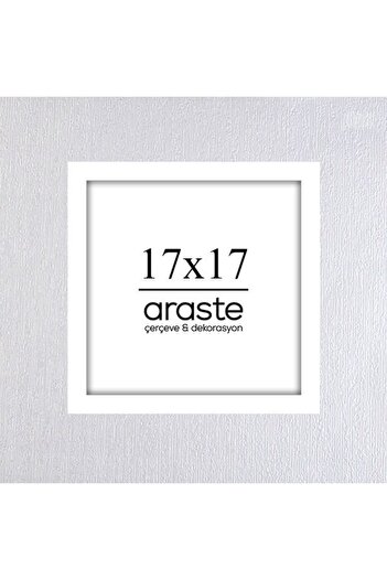 Araste Çerçeve & Dekorasyon 17x17 Frame (No Poster) - Bos1007