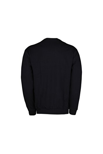 lumberjack Μαύρο ανδρικό φούτερ - M Sn75 Basic, Καθημερινή χρήση, 100003019