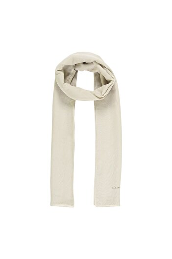 Sarar Ekru %100 Pamuk Brıght Cool Shawl
