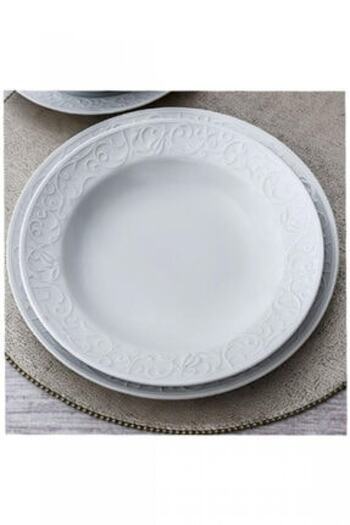 Güral 22 cm Porcelain Pit Plate - Bhd 22Çu00