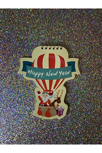 4nio Christmas Balloon Mini Shaped Notebook