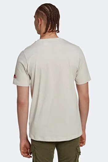 adidas Ανδρικό κοντομάνικο μπλουζάκι Oe Tee Beige