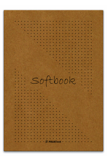 FOLİX ART Caiet Kraft 15,5x23 Cm 50 Foi 6 Caiet cu puncte